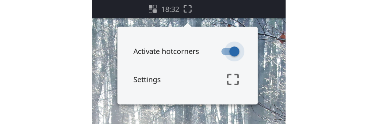 Hot Corner Applet
